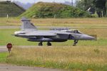 9238 @ LFRJ - Saab JAS-39C Gripen, Taxiing rwy 08, Landivisiau Naval Air Base (LFRJ) Tiger Meet 2017 - by Yves-Q