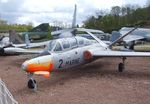 2 - Fouga CM.175 Zephyr at the Musee de l'Aviation du Chateau, Savigny-les-Beaune