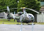 ZB674 @ EGVP - Aerospatiale (Westland) SA.341B Gazelle AH1 of the Army Air Corps at AAC Middle Wallop