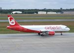 D-ABFA @ EDDT - Airbus A320-214 of airberlin at Berlin/Tegel airport