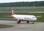 D-ABCF @ EDDT - Airbus A321-211 of airberlin at Berlin/Tegel airport