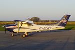 D-ELGY @ EDWS - Cessna 182T Skylane of FLN Frisia Luftverkehr at Norden-Norddeich airfield