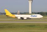 N852GT @ KCVG - Polar-DHL 747-8F
