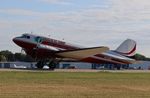 N728G @ KOSH - Douglas DC-3C (C-47-DL)