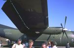 50 09 @ EDDV - Transall C-160D of the Luftwaffe (German Air Force) at the Internationale Luftfahrtausstellung ILA, Hannover 1988