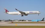 A7-ANE @ KMIA - QTR A35K zx DOH /OTHH - MIA  arriving from Doha Qatar