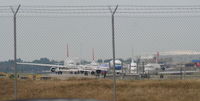 Detroit Metropolitan Wayne County Airport (DTW) - Line up of aircraft waiting to depart DTW - by Florida Metal