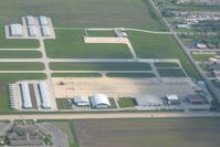 Lansing Municipal Airport (IGQ) - Looking south from 5000' - by Bob Simmermon