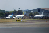OR Tambo International Airport - 737 storage - by Micha Lueck