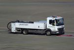 Cologne Bonn Airport - lavatory service vehicle ('honey-truck') at Köln/Bonn airport - by Ingo Warnecke