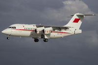 A9C-HWR - RJ85 - Bahrain Amiri Flight