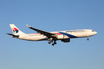 9M-MTB - A333 - Malaysia Airlines